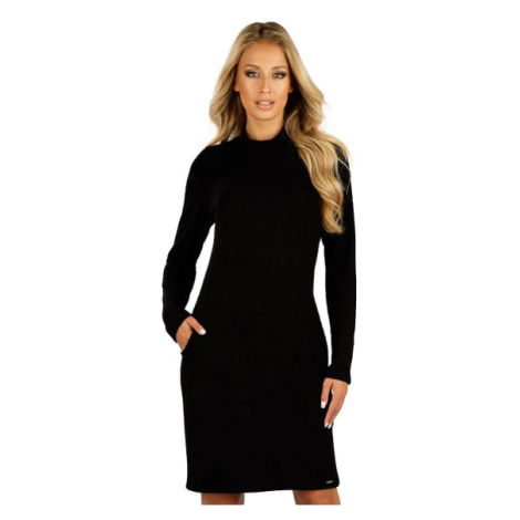 Dámské šaty s dlouhým rukávem Litex 7D021 | černá