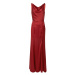 Chi Chi London Společenské šaty 'Tamara' rezavě červená