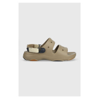 Sandály Crocs Classic All Terain Sandal pánské, hnědá barva, 207711.2F9-2F9