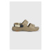 Sandály Crocs Classic All Terain Sandal pánské, hnědá barva, 207711.2F9-2F9