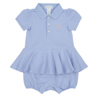 Polo Ralph Lauren SS PEPLUM BU-ONE PIECE-SHORTALL Modrá