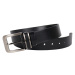 Penny Belts Pánský kožený opasek 202/NKS/PR černý