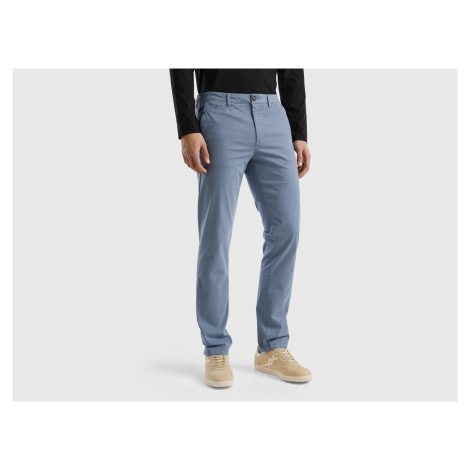 Benetton, Air Force Blue Slim Fit Chinos United Colors of Benetton