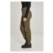 Ladies High Waist Cargo Pants - olive