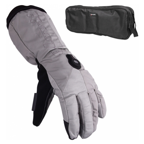 Vyhřívané lyžařské a moto rukavice Glovii GS8 šedá