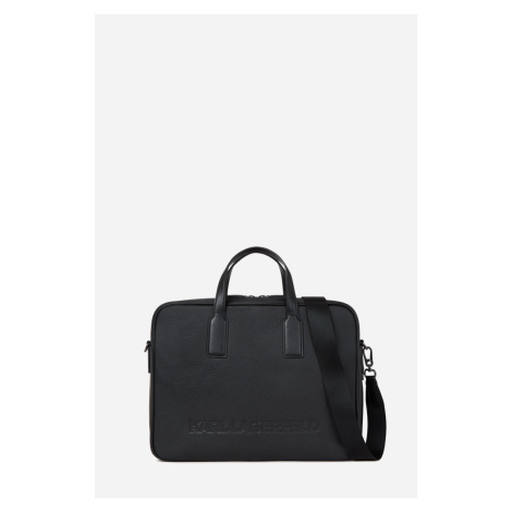 Taška na notebook karl lagerfeld k/essential briefcase lea black