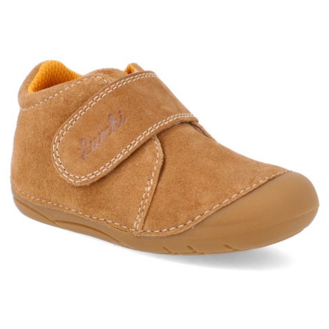 Barefoot kotníková obuv Lurchi - Fidy Suede Tan