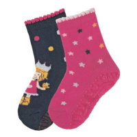 Sterntaler ponožky Glittering Air dvojité balení princezna / námořní hvězdy