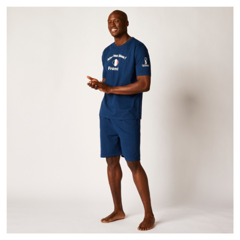 Blancheporte Pyžamo se šortkami a potiskem Fifa World Cup modrá