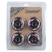 Zealot 70-80A WHEELS 4PACK Sada in-line koleček, černá, velikost