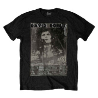 David Bowie Tričko Ziggy Unisex Black