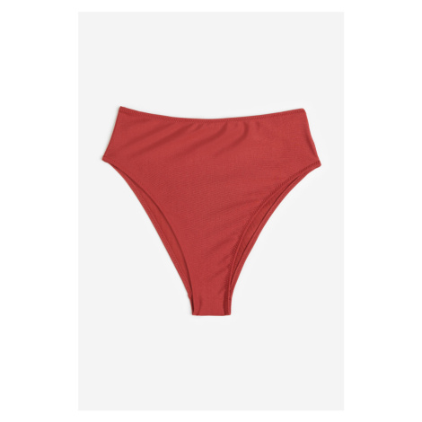 H & M - Bikinové kalhotky brazilian - červená H&M