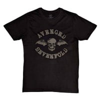 Avenged Sevenfold Tričko Classic Deathbat Unisex Black