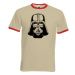 Pánské tričko s kontrastními lemy Darth Vader