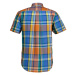 KOŠILE GANT REG UT COLORFUL MADRAS SS SHIRT oranžová