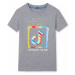 Chlapecké triko - KUGO HC0623, světle šedý melír Barva: Světle šedý melír