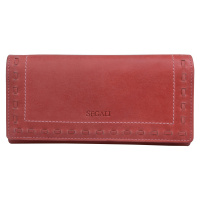 SEGALI Dámská kožená peněženka 7052 red