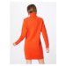 Polo Ralph Lauren Úpletové šaty tmavě oranžová