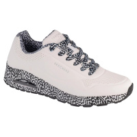 BÍLO-ČERNÉ PÁNSKÉ TENISKY SKECHERS UNO - STARK MINI DRIP Bílá