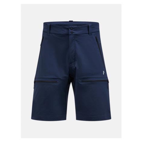 Šortky peak performance m stretch trek shorts modrá