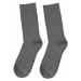 Šedé pánské bavlněné ponožky