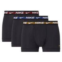 Nike TRUNK 3PK Pánské boxerky, černá, velikost