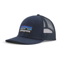 Kšiltovka Patagonia P-6 Logo LoPro Trucker Hat Barva: modrá/šedá