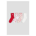 H & M - Ponožky 4 páry - červená