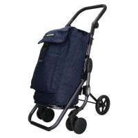 GO & UP nákupní vozík - tmavě modrá - 50L