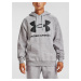 Mikina Under Armour Rival Fleece Big Logo Hoodie šedá