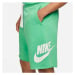 Nike CLUB ALUMNI Pánské šortky, světle zelená, velikost