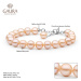 Gaura Pearls Perlový náramek Lily - řiční perla, stříbro 925/1000 FARP885-B 19 cm + 4 cm (prodlo