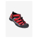 Červené dětské outdoorové sandály Keen Newport H2
