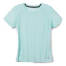 Smartwool W MERINO SPORT ULTRALITE SHORT SLEEVE bleached aqua heather