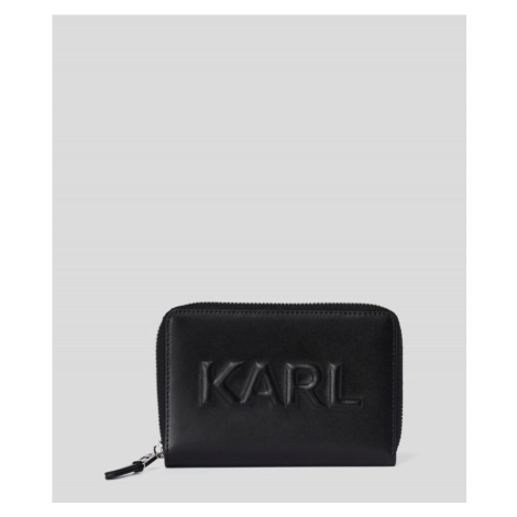 Peněženka karl lagerfeld k/karl seven emboss md zip wt černá