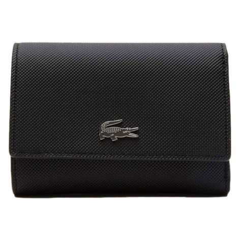 Lacoste Compact Wallet - Noir Krema Černá