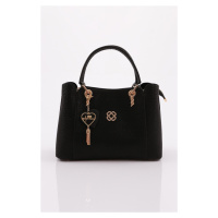 DGN 3267 Women's Shoulder and Hand Bag Black Mosaic