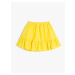 Koton Skirt Layered Ruffles Elastic Waist