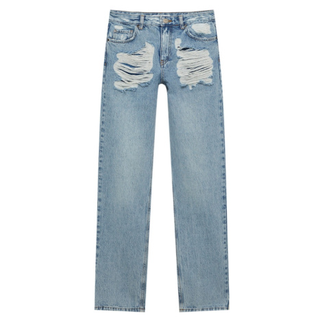 Pull&Bear 90's baggy jeans in blue | Modio.cz