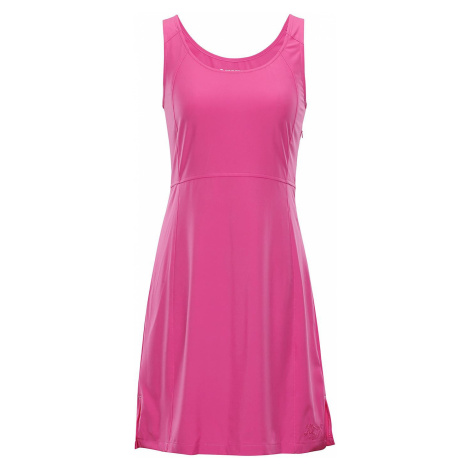 Dámské šaty Alpine Pro ELANDA 3 - růžová