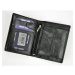 Pánská kožená peněženka Rovicky RV-7680272 černá