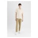 DEFACTO Tapered Fit Double Hem Twill Trousers