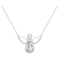 Preciosa Stříbrný náhrdelník Angelic Faith 5292 00 (řetízek, přívěsek) 40 cm