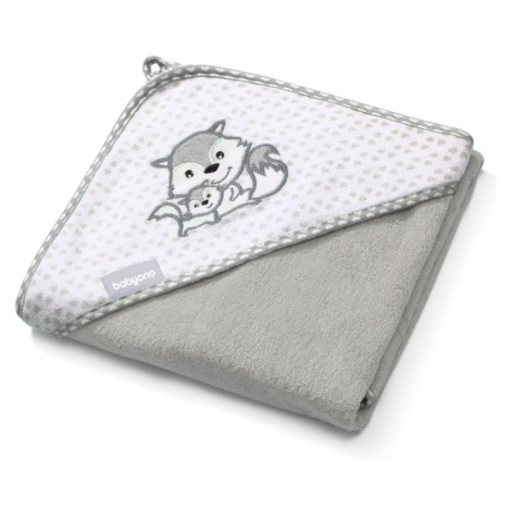 BabyOno Towel Bamboo osuška z bambusu Grey 76x76 cm