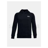 Mikina Under Armour RIVAL COTTON HOODIE-BLK