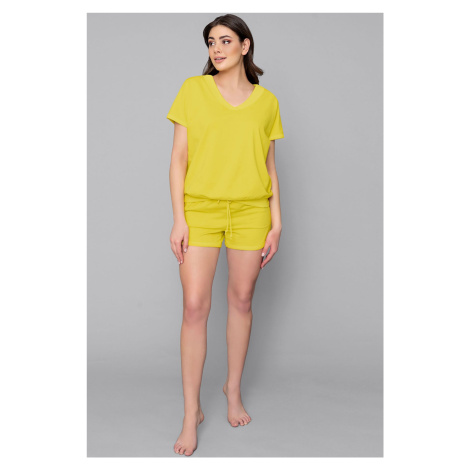Dámský komplet Italian Fashion Etna - krátký Žlutá