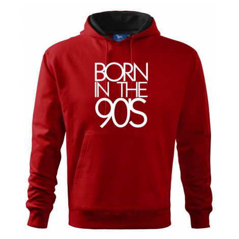 Born In The 90's - Mikina s kapucí hooded sweater