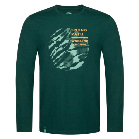 Pánské tričko - LOAP Aldar, zelená Barva: Zelená