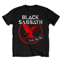 Black Sabbath Tričko Archangel Never Say Die Black