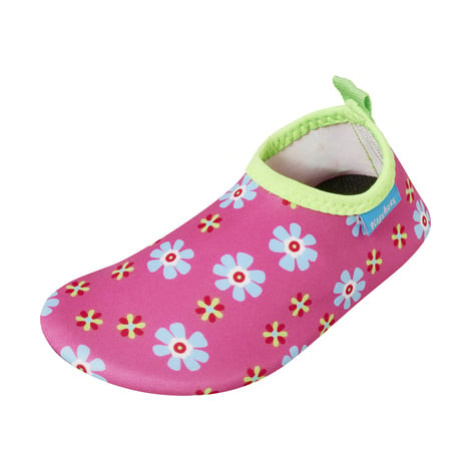 Playshoes Barefoot boty kvÄ›tiny rĹŻĹľovĂ©